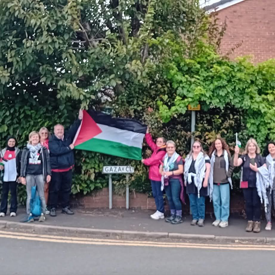 From the River to the Sea symbolic walk